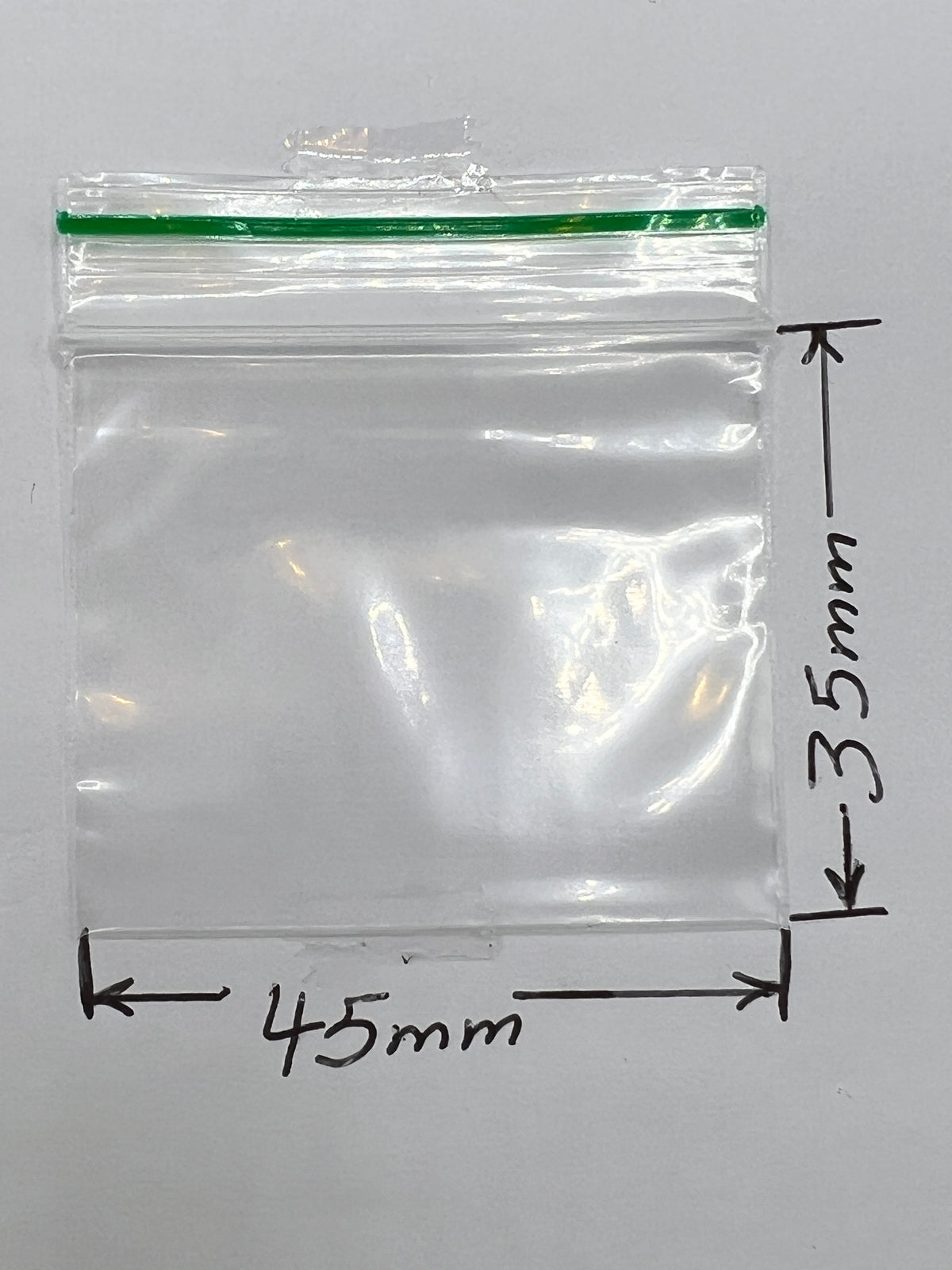 All Clear Plastic Zip Bags – Resealable Baggies – 100 Pack